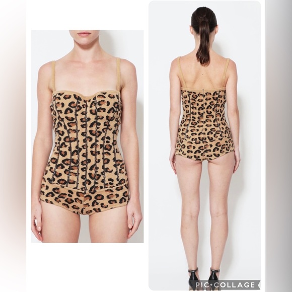 Alaia - Corset Bodysuit Iconic Runway 1991 Plum Size Small Amazing Condition! - Picture 7 of 10